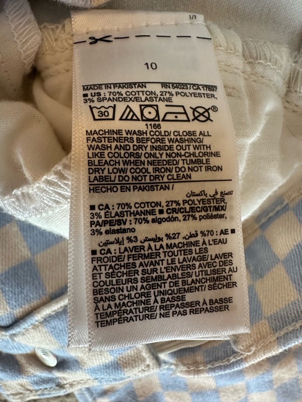 Old Navy Printed High-Waisted Rockstar 360 Stretch Jeggings - Picture 6 of 6